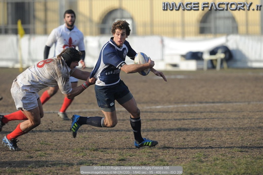 2012-01-22 Rugby Grande Milano-Rugby Firenze 105